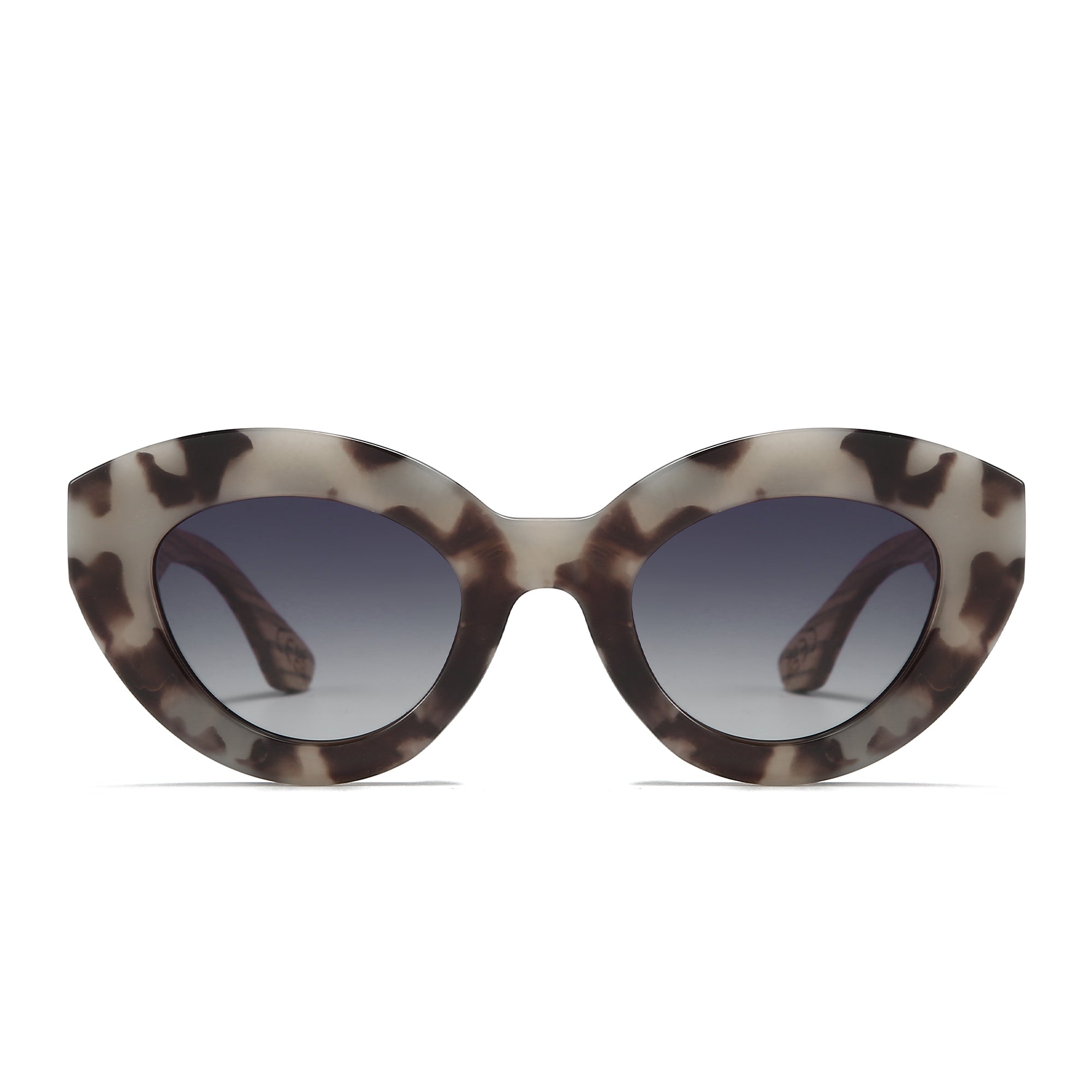 STEVIE IVORY TORT l Black Polarised Lens l Walnut Arms