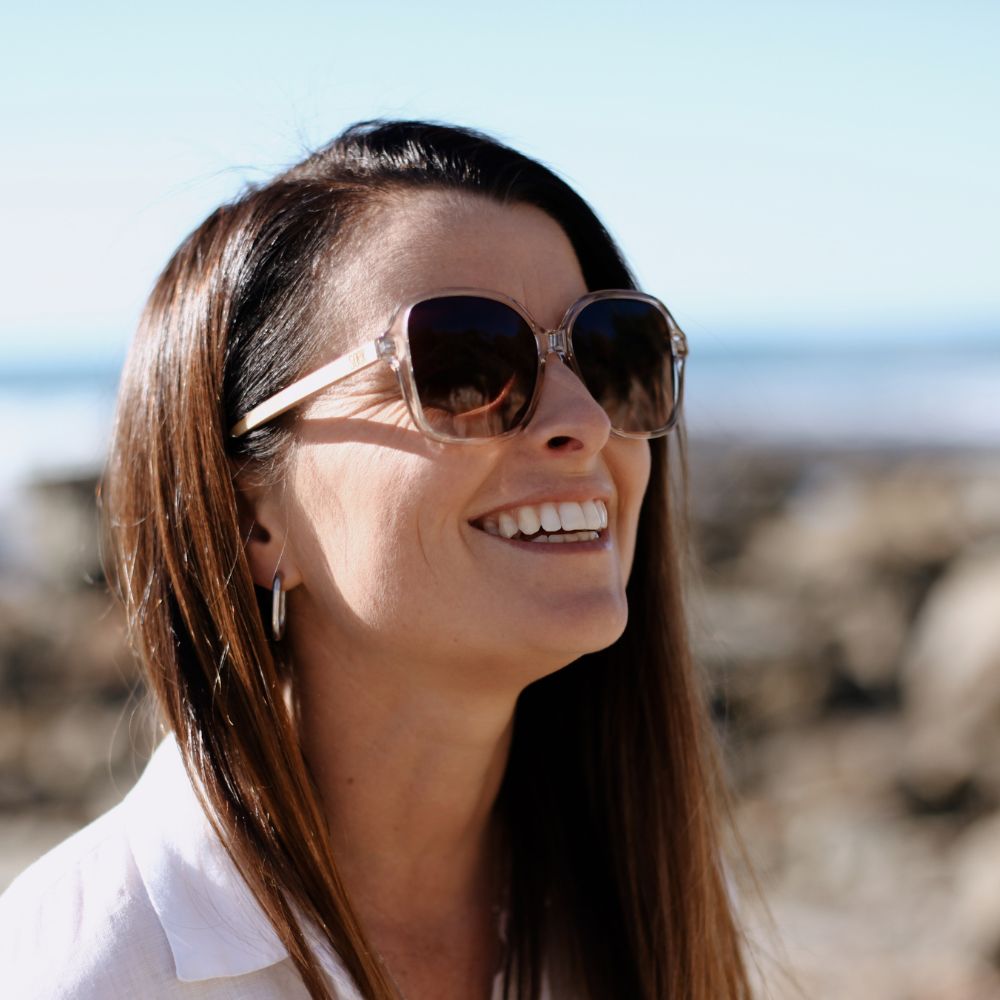 SCARLETT CHAMPAGNE Brown Gradient Lens l Maple Arms - Soek Fashion Eyewear New Zealand